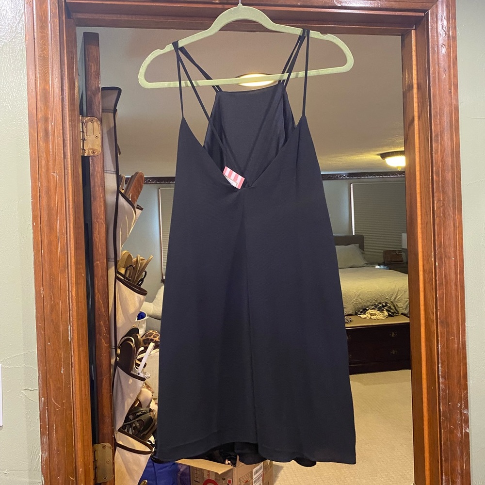Black minidress
